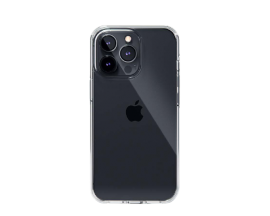 Husa Ultra Slim Upzz Compatibila Cu iPhone 13 Pro, Silicon, 0,5mm Grosime, Slim, Transparenta