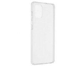 Husa 360 Grade Full Cover Upzz Case Silicon + Tpu Compatibila Cu Samsung Galaxy A03s, Transparenta