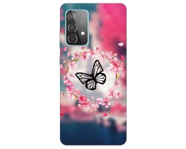 Husa Silicon Soft Upzz Print Compatibila Cu Samsung Galaxy A52s 5G Model Butterfly