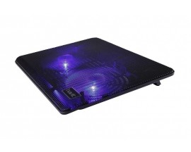 Suport cooler laptop F2035 Havit GAMENOTE compatibil pana la 15.6 inch, iluminat LED, 2 ventilatoare, Negru