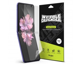 Set 2 x Folie Pentru Samsung Galaxy Z Flip, Ringke Invisible Defender, Case Friendly