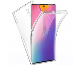 Husa 360 Grade Full Cover Silicon si Tpu Samsung Galaxy Note 10 Lite  Transparenta