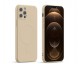 Husa Spate Upzz MagSafe Compatibila Cu iPhone 13 Pro, Microfibra La Interior, Compatibila Cu MagSafe, Crem