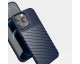 Husa Spate Upzz Thunder Compatibila Cu iPhone 13 Pro Max, Silicon, Albastru