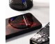 Husa Spate Premium Upzz Techsuit Glaze, Compatibila Cu iPhone 13 Pro, Red Nebula