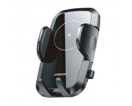 Suport Auto Joyroom Pentru Ventilatie Cu Incarcare Wireless Qi Charger 15W, Negru - JR-ZS241