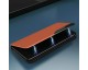 Husa Tip Carte Upzz Eco Book Compatibila Cu OnePlus Nord 2 5G, Piele Ecologica, Orange
