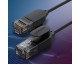 Cablu Retea Ethernet RJ45 CAT 6A Ugreen Utp, Lungime 10M, Negru - 3876563