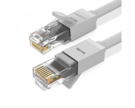 Cablu Ugreen Ethernet patchcord RJ45 Cat 6 UTP 1000Mbps 1 m white